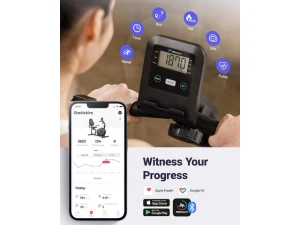 Recumbent Exercise Bike — Connected Equipment, MERACH