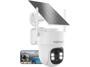 Solar Outdoor Security Camera — Security Camera, WOOJONG
