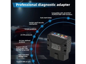 OBDII Bluetooth Adapter and Diagnostic Scan Tool — OBD2 Scanners, V-gate