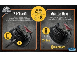 Bluetooth Wireless Headphones for Kids — Wireless Earbuds, WOOJONG
