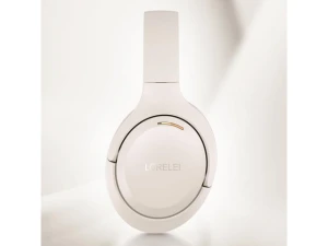 Beige White Wireless Over-Ear Headphones — Wireless Earbuds, LORELEI