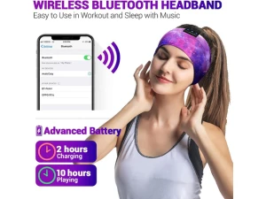 Sleep Headphones Headband — Wireless Earbuds, LC-dolida