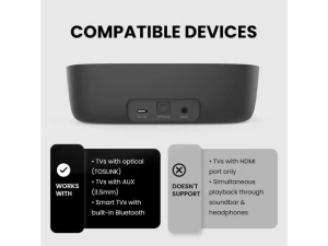 Wireless Headphones for TV Watching — Wireless Earbuds, Avantree
