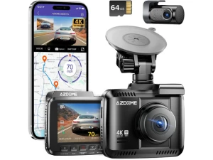 4K Dual Dash Cam with Super Night Vision — Dash Cam, AZDOME