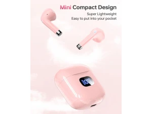 Pink Wireless Earbuds — Wireless Earbuds, Trisvision