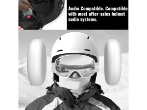 True wireless Bluetooth helmet speakers — Wireless Earbuds, Trisvision