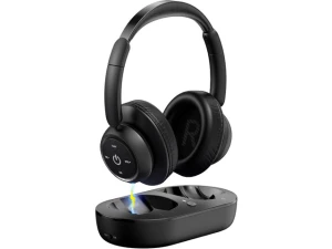 Wireless TV Headphones with Transmitter Charging Base — Wireless Earbuds, Trisvision