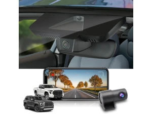 4K Front and Rear Dash Camera for Toyota Tundra and Sequoia — Dash Cam, Fitcamx