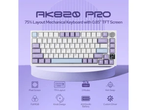 75% Wireless Mechanical Keyboard — Bluetooth Keyboard, EPOMAKER Ajazz