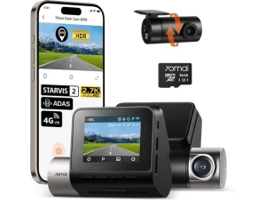 Front and Rear Dash Camera with 64GB Card — Dash Cam, 70mai