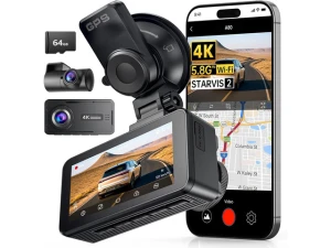 4K+1080P Front and Rear Dash Camera — Dash Cam, JOMISE