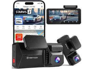 Dual 4K Dash Camera with 256 GB eMMC — Dash Cam, REDTIGER