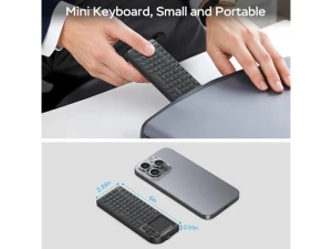 Wireless Keyboard with Touchpad — Bluetooth Keyboard, SUNIVISION