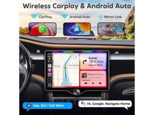10.1-inch QLED Double Din Car Stereo — Car Infotainment System, SUNIVISION