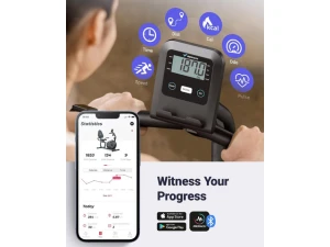 Recumbent Exercise Bike — Connected Equipment, MERACH
