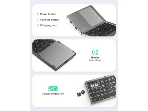 Foldable Bluetooth Keyboard — Bluetooth Keyboard, Samsers