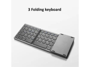 Foldable Bluetooth keyboard, Black — Bluetooth Keyboard, KEHIPI