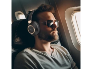 Over-Ear Headphones with Active Noise Cancelling — Wireless Earbuds, TUKO