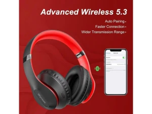 Over-ear wireless Bluetooth headphones — Wireless Earbuds, TUKO