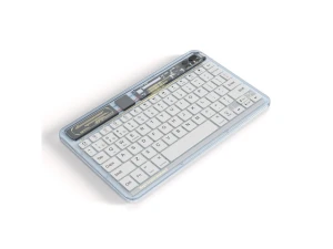 Silver Bluetooth wireless keyboard — Bluetooth Keyboard, Gemdeck