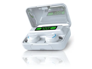 TWS Earbuds with Wireless Charging Case and Power Bank — Wireless Earbuds, VYSN