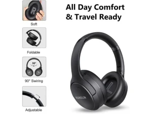 Wireless Over-Ear Headphones — Wireless Earbuds, RUNOLIM