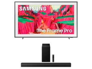 75-Inch TV and Soundbar Bundle — Smart TV, Samsung
