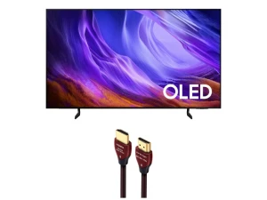 65-inch OLED Television with WireLogic HDMI Cable — Smart TV, Samsung