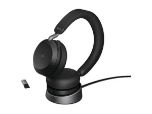 Wireless stereo headset with charging stand — Wireless Earbuds, Jabra