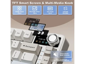 75% Wireless Mechanical Keyboard — Bluetooth Keyboard, YUNZII