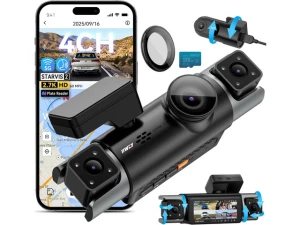 4-Channel Dash Cam — Dash Cam, IIWEY