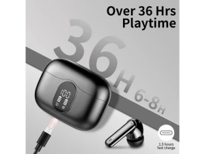 Black Wireless Earbuds — Wireless Earbuds, TUKO