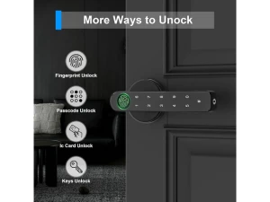 Fingerprint biometric door knob lock — Smart Lock, STARWELL