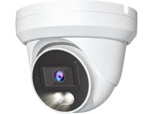 IP Turret Dome Camera, 4MP, PoE — Security Camera, WOOJONG