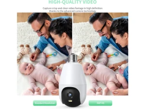 Light-Socket Security Camera — Security Camera, WOOJONG