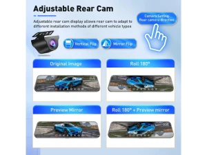 Mirror Dual Dash Camera — Dash Cam, Trisvision