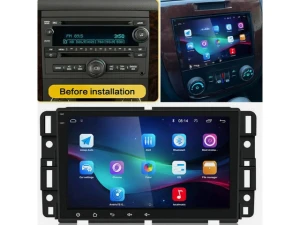 Car radio stereo head unit for GMC Sierra, 2009–2012 — Car Infotainment System, Strafriture