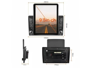 Double-DIN Car Stereo with Backup Camera for Nissan Frontier, 2015–2021 — Car Infotainment System, Strafriture