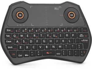 Mini Keyboard Remote Control Combo — Bluetooth Keyboard, Rii