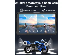 Motorcycle Dash Camera System with Display — Dash Cam, TUKO