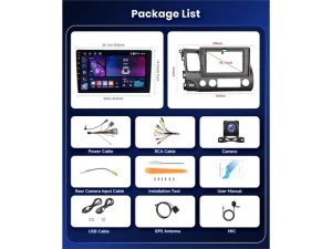 Wireless CarPlay Car Radio for Honda Civic 2006–2011 — Car Infotainment System, TUKO