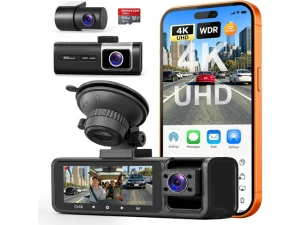 3-Channel Dash Camera — Dash Cam, TUKO