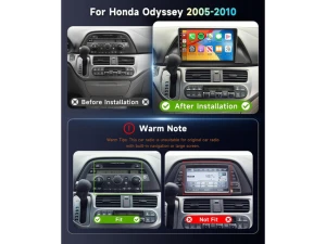 Car radio stereo for Honda Odyssey 2005-2010 — Car Infotainment System, TUKO