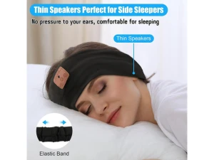 Sleeping headphones, 2-Pack, Black & Grey — Wireless Earbuds, RUOCLRIS