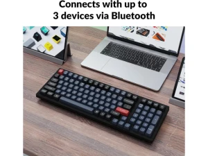 Wireless Mechanical Keyboard, Black — Bluetooth Keyboard, Keychron