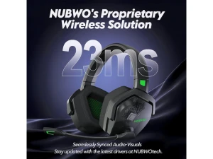 Dual Wireless Gaming Headset — Wireless Earbuds, NUBWO