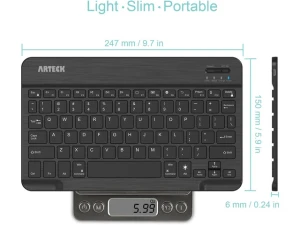 Wireless Keyboard — Bluetooth Keyboard, Arteck
