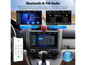 9-inch Touchscreen Car Stereo for Honda CR-V, 2007–2011 — Car Infotainment System, SOYE