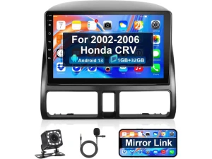 9-Inch Android Car Stereo Receiver for Honda CRV 2002–2006 — Car Infotainment System, SOYE