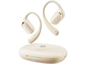 Beige Open-Ear Headphones — Wireless Earbuds, TUKO